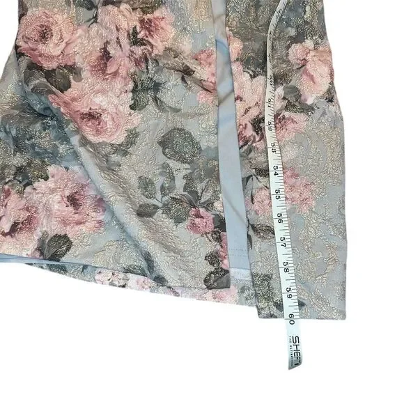 Floral Sleeveless Maxi Dress - Picture 9 of 13